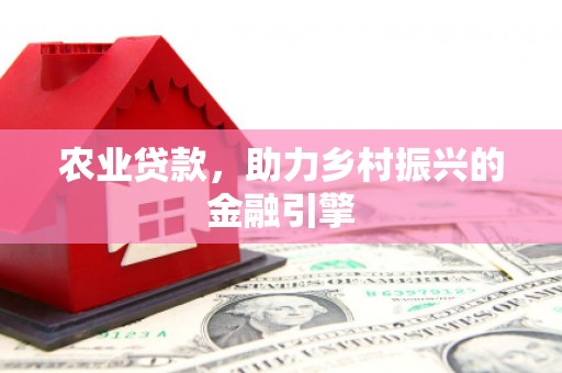 汶上农业贷款，助力乡村振兴的金融引擎
