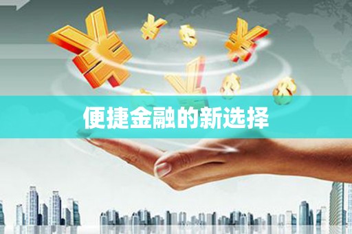 汶上便捷金融的新选择
