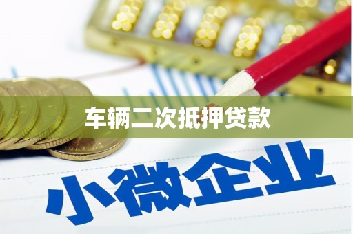 汶上车辆二次抵押贷款