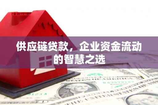 汶上供应链贷款，企业资金流动的智慧之选