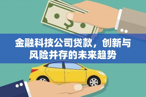 汶上金融科技公司贷款，创新与风险并存的未来趋势