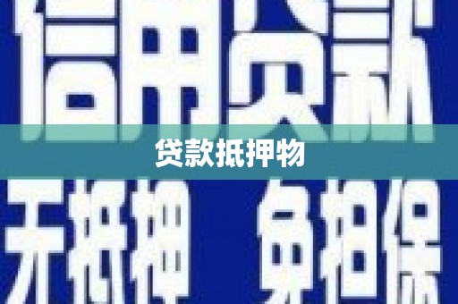 汶上贷款抵押物
