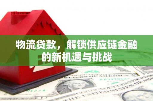 汶上物流贷款，解锁供应链金融的新机遇与挑战