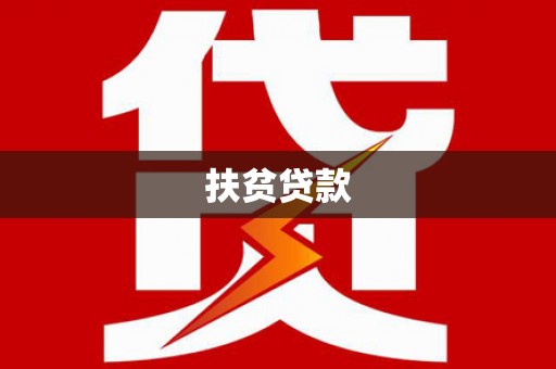 汶上扶贫贷款