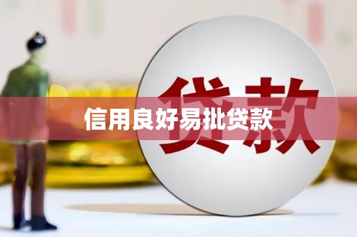 汶上信用良好易批贷款