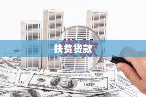 汶上扶贫贷款